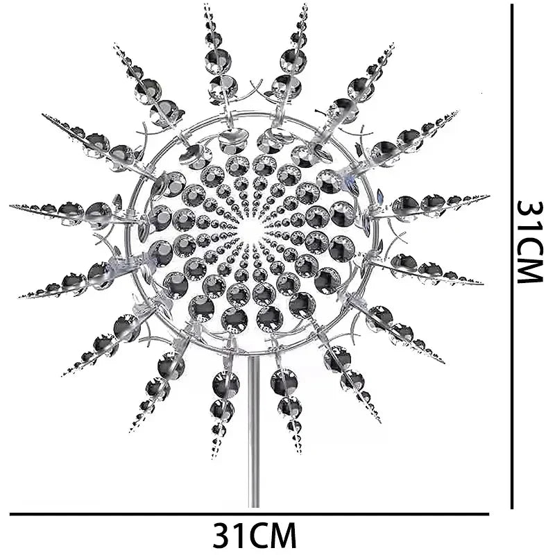 Beauty and Timeless Stainless steel windmill