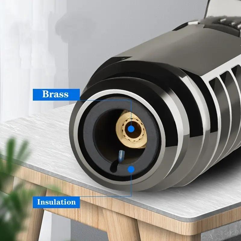 Powerful 1800° High Temperature Metal Blowtorch Butane Gas Lighter