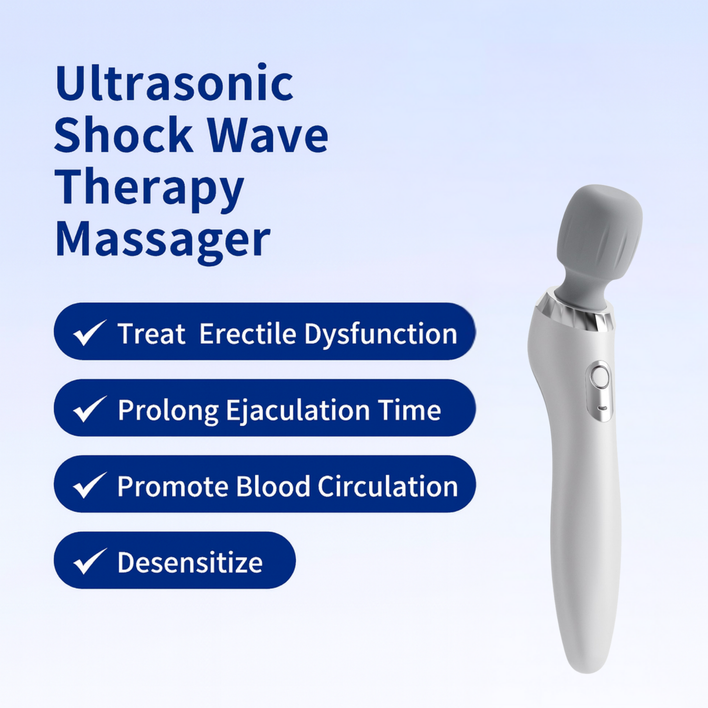 Ultrasonic Shock Wave Massage Therapy
