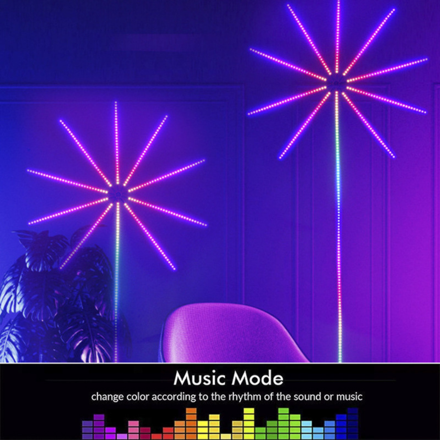 Intelligent Fireworks LED Light Strip
