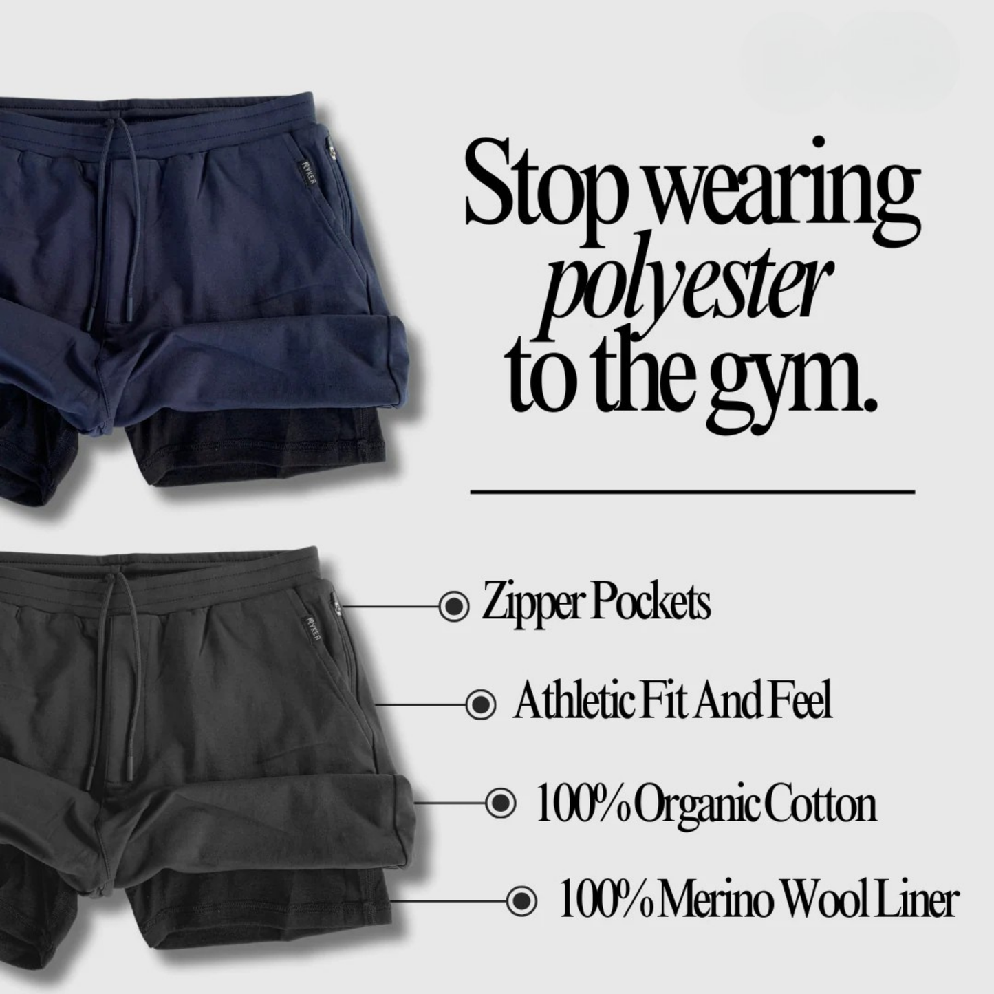 Zero-Plastic Load Shorts