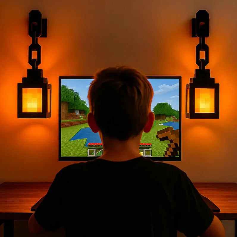 Funny Pixel Lantern Night Lamp