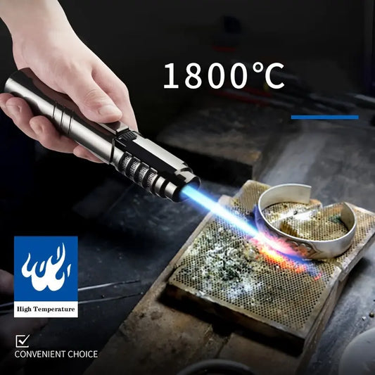 Powerful 1800° High Temperature Metal Blowtorch Butane Gas Lighter