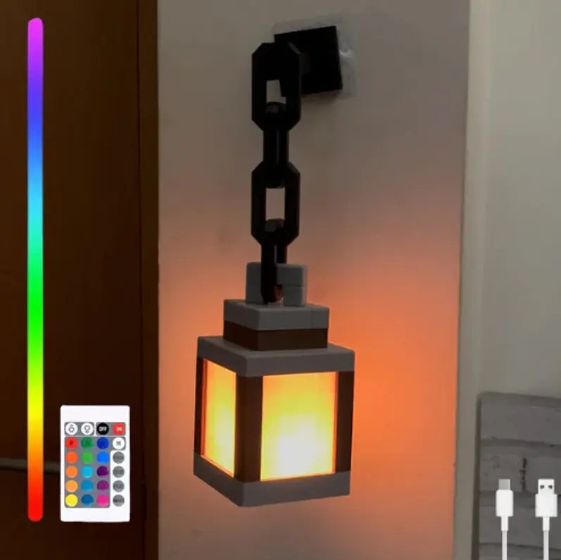 Funny Pixel Lantern Night Lamp