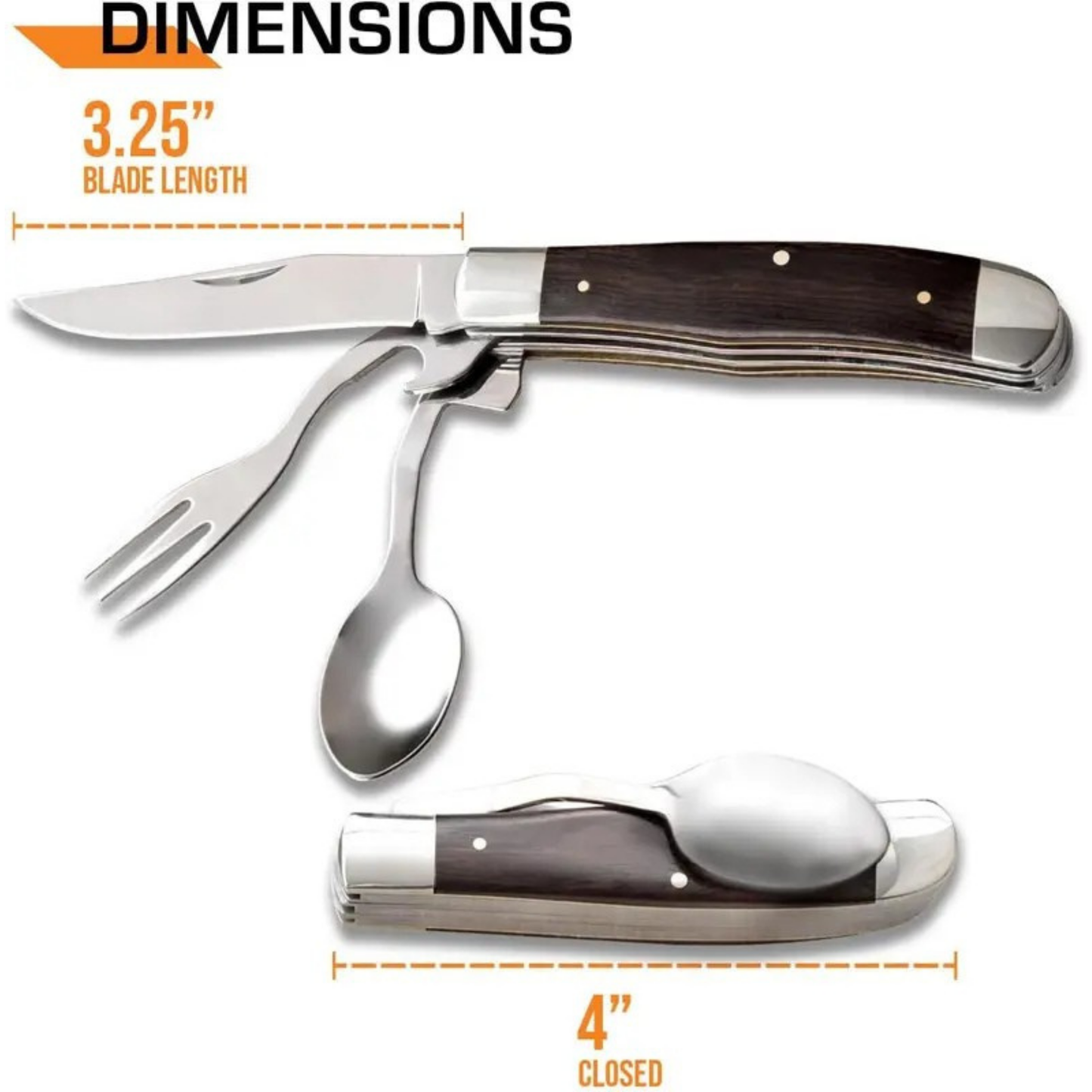 4-in-1 Multi-Function Pocket Knife