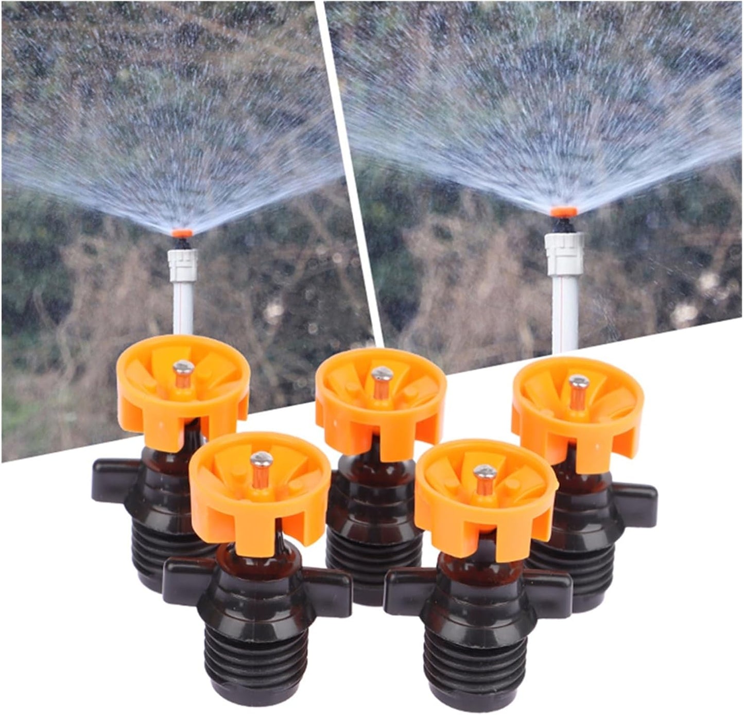 360 Degree Nozzle Sprinkler Garden Lawn Vegetable