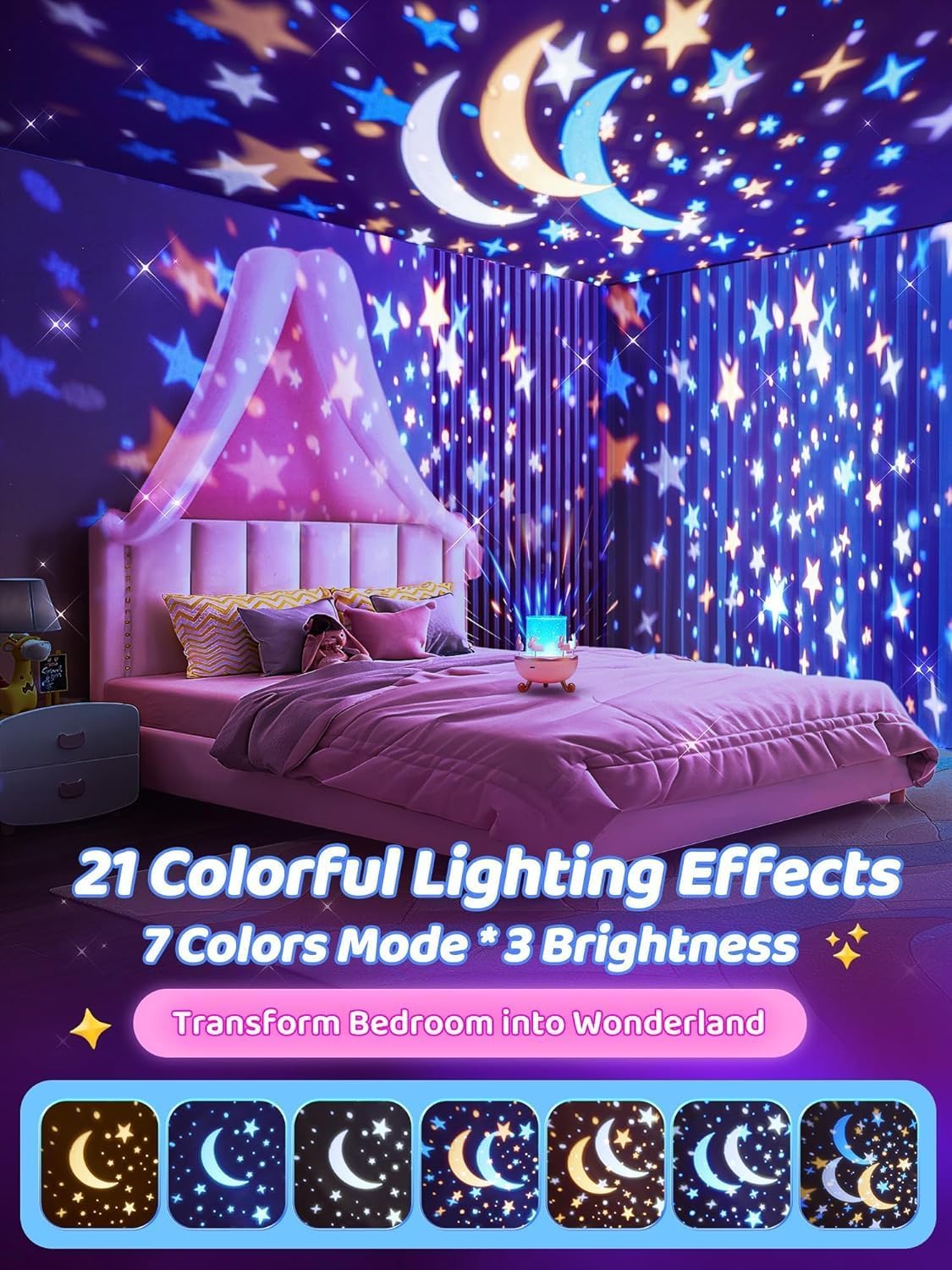 Bunny Dream Night Light Projector