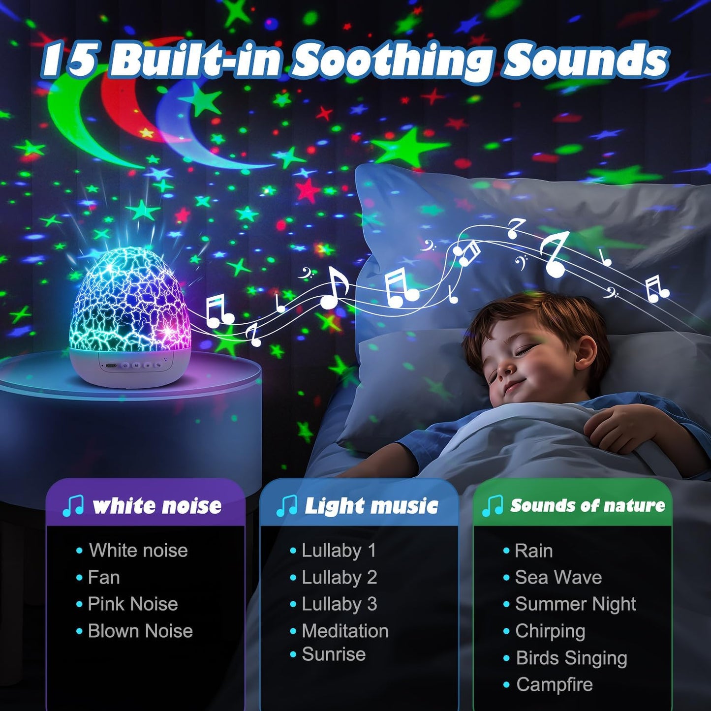 Broken Egg Night Light Projector