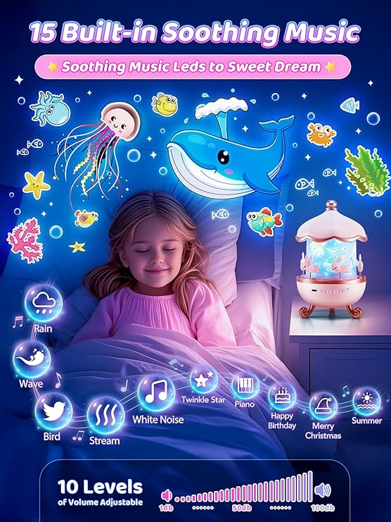 Bunny Dream Night Light Projector