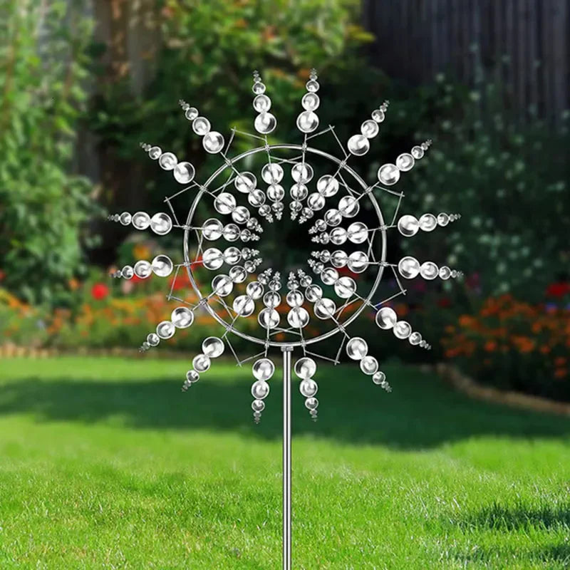 Beauty and Timeless Stainless steel windmill