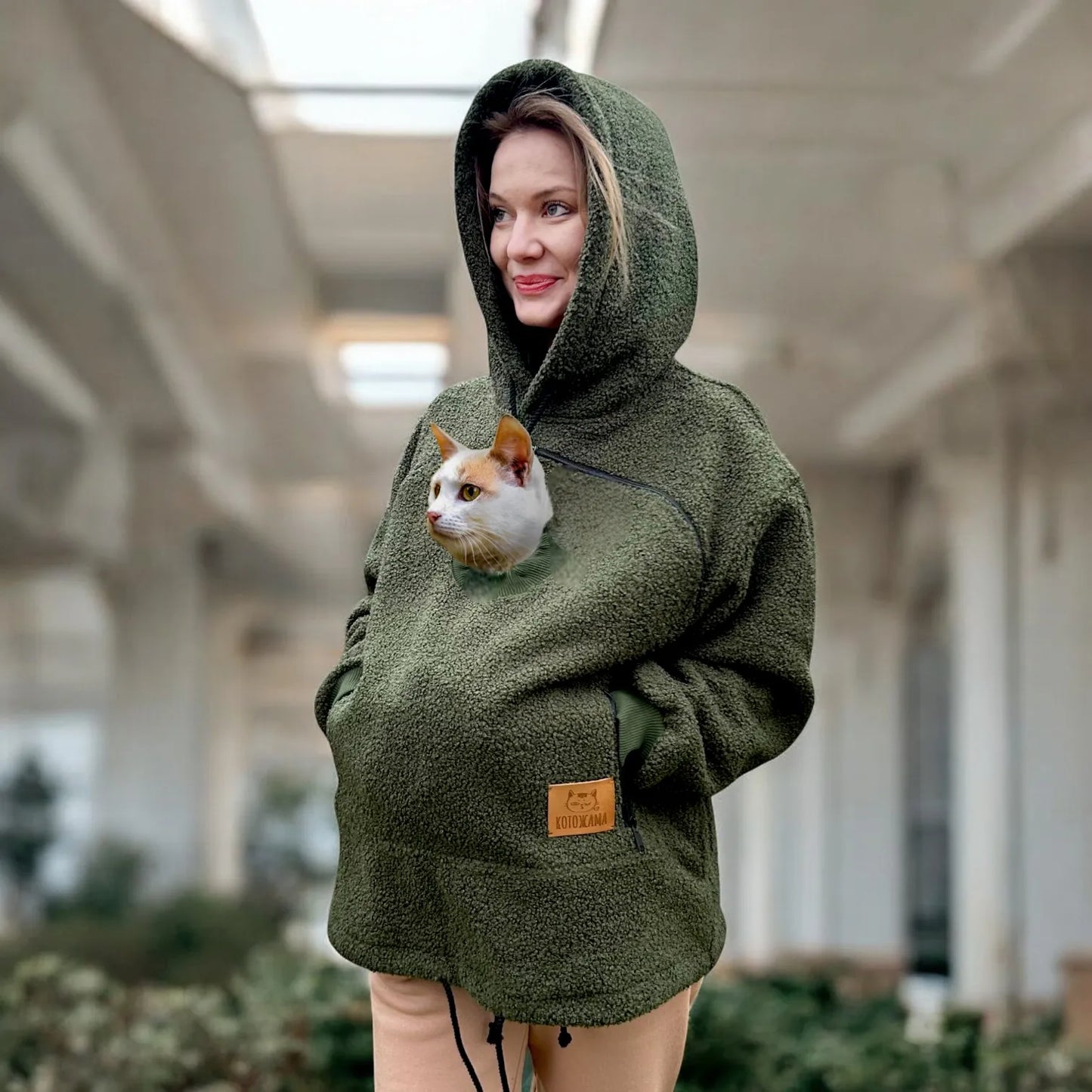 Hoodie & Pet Carrier Backpack