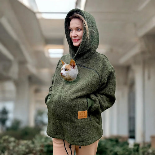 Hoodie & Pet Carrier Backpack