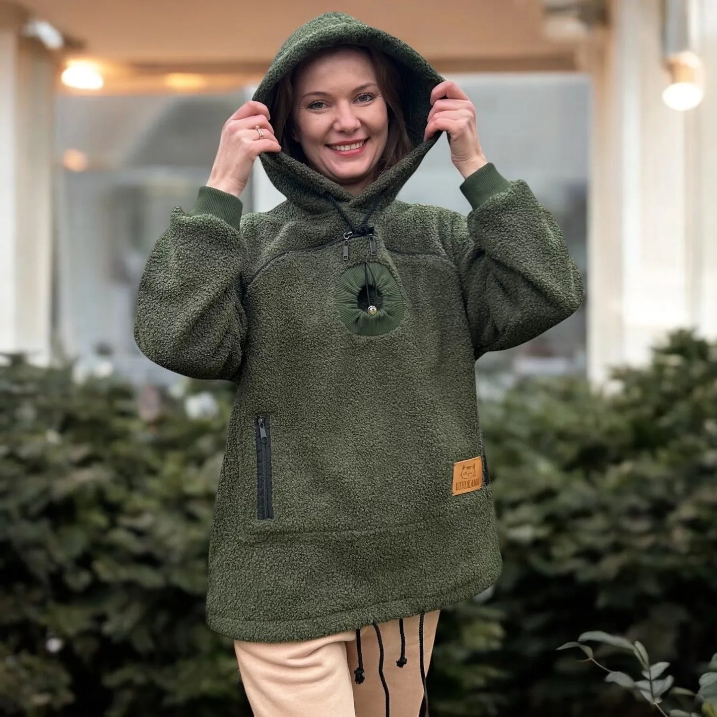 Hoodie & Pet Carrier Backpack
