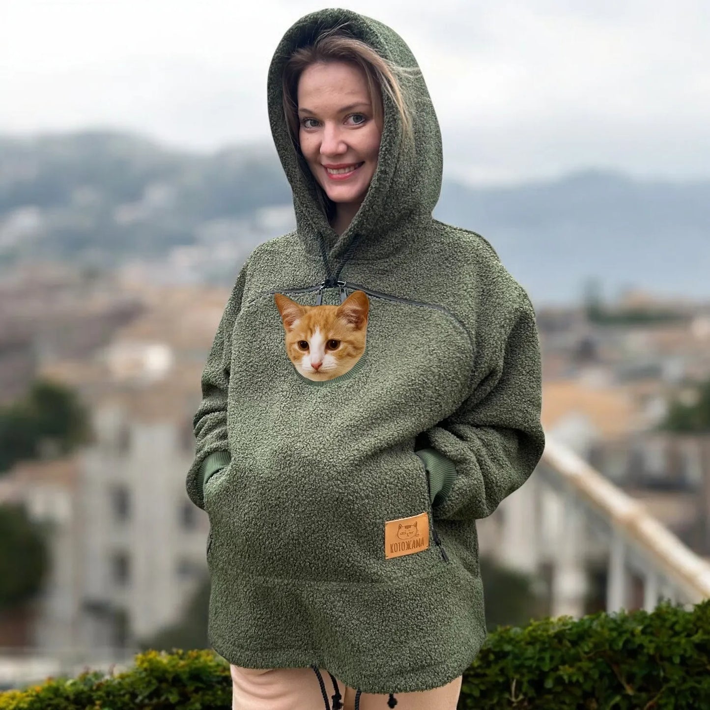 Hoodie & Pet Carrier Backpack