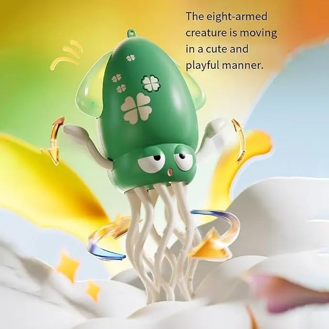 Electric Crawling Dancing Octopus Baby Toy