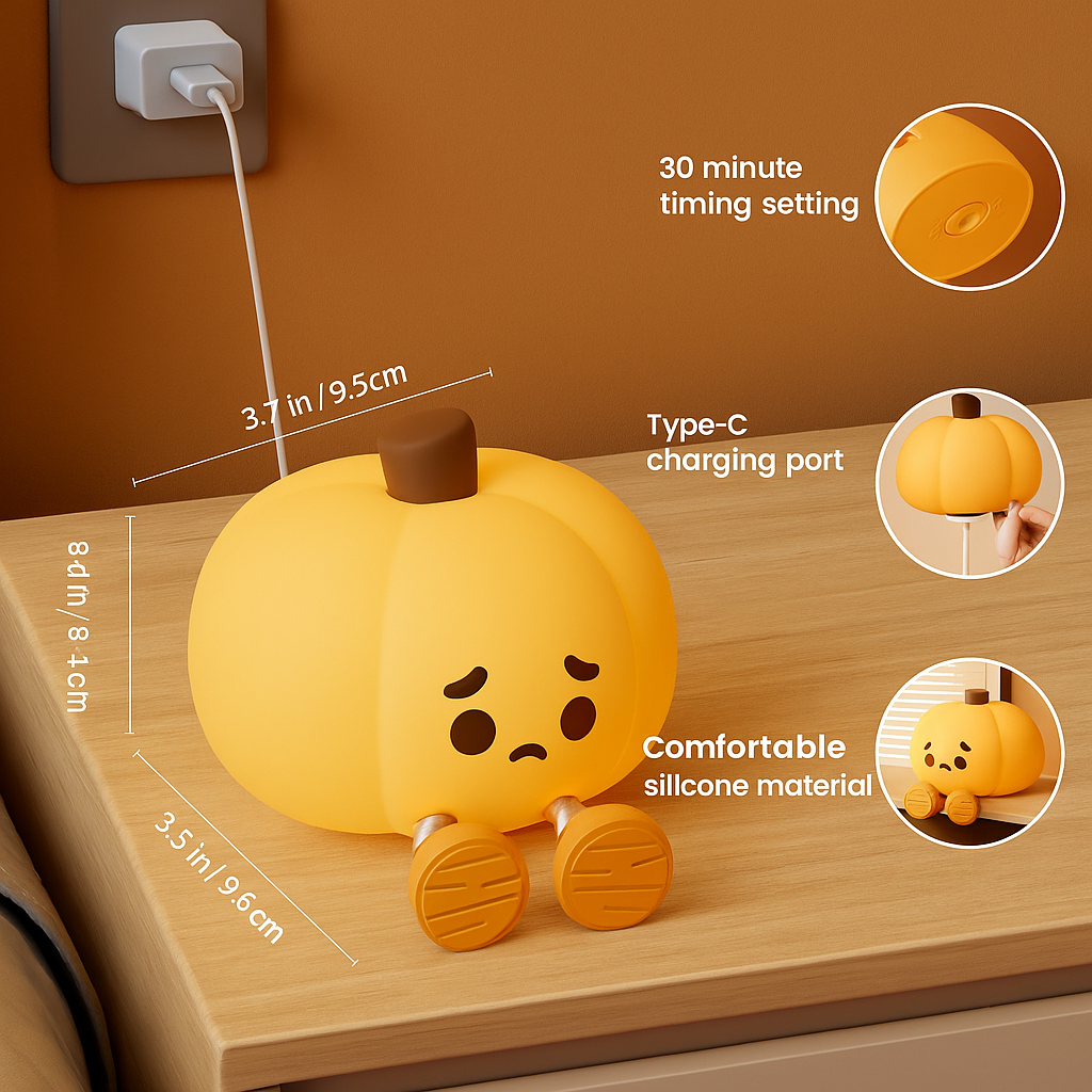 Cozy Glow Pumpkin Lamp
