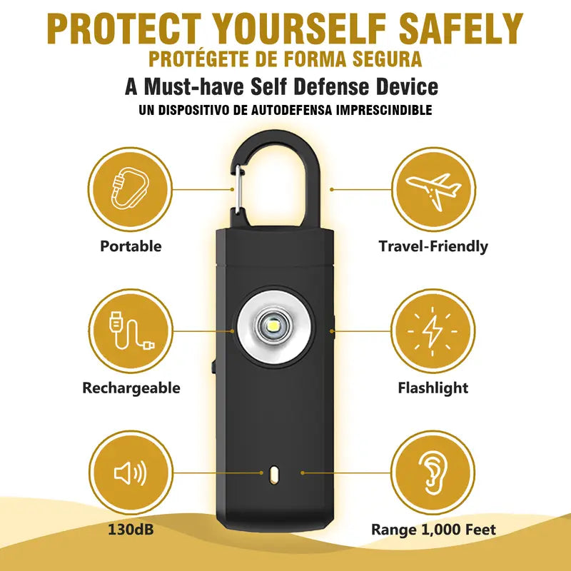 130dB to scare away bad guys
