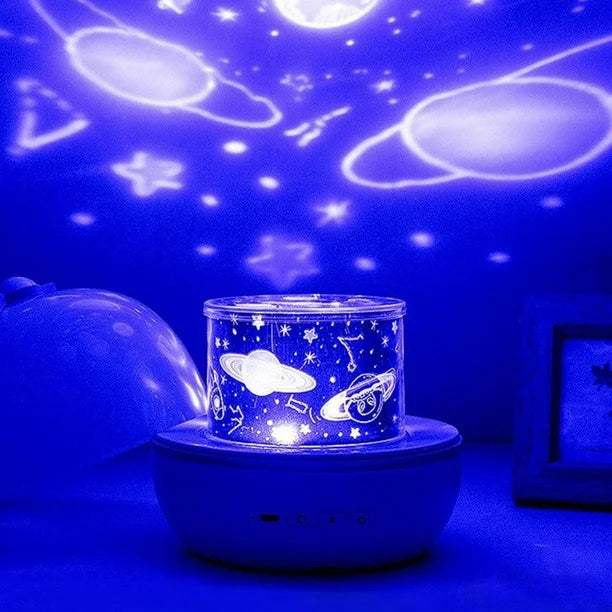 Pink and Cute Night Light Projector
