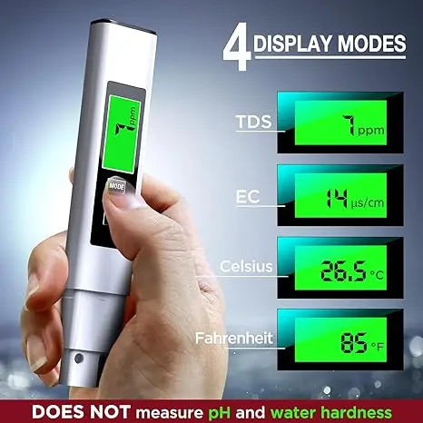 All-New 4 in 1 Tds Meter Digital Water Tester