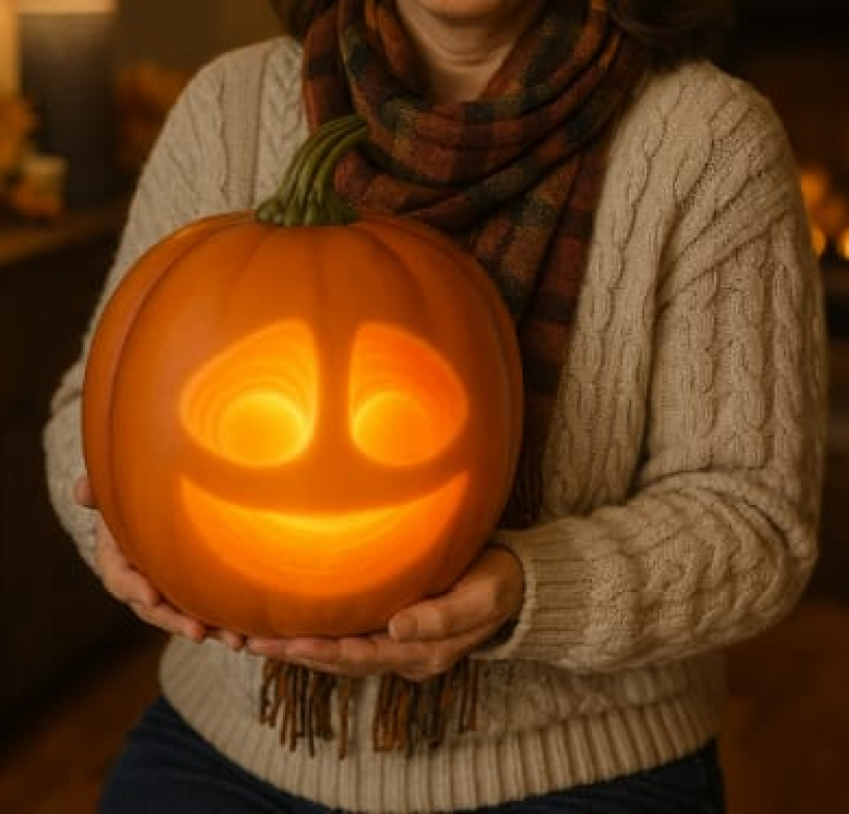 Animated Pumpkin that Talks, Sings and Brings Halloween to Life