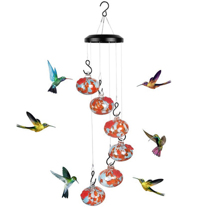 Charming Wind Chimes Hummingbird Feeders Garden Decor
