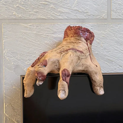 Self-walking and Sounding Hands