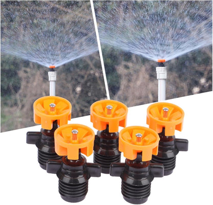 360 Degree Nozzle Sprinkler Garden Lawn Vegetable