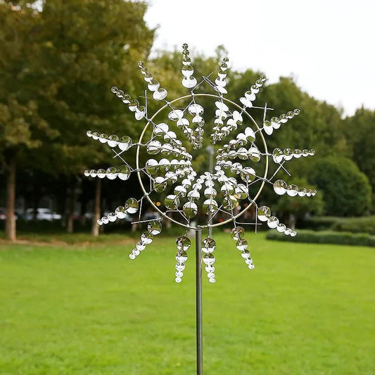 Beauty and Timeless Stainless steel windmill