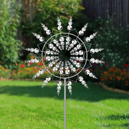 Beauty and Timeless Stainless steel windmill