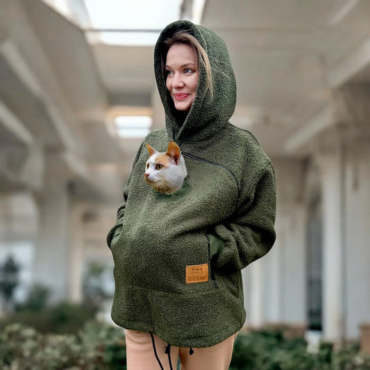 Hoodie & Pet Carrier Backpack
