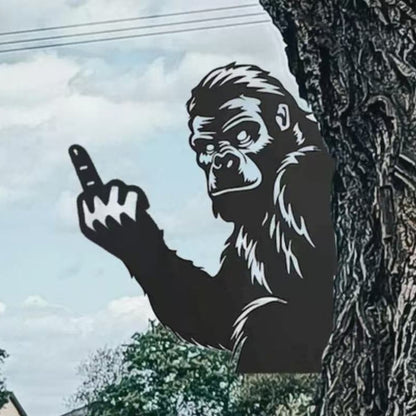 Middle Finger Outdoor Decor