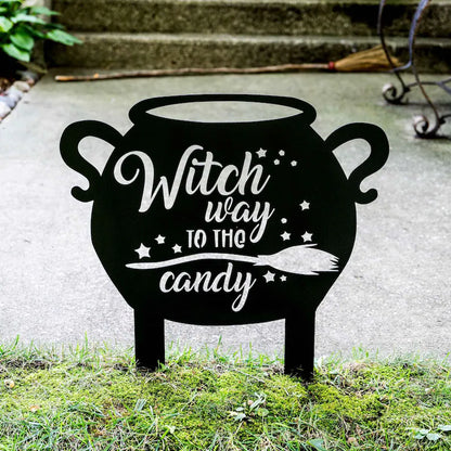 Halloween Candy Witch Decor