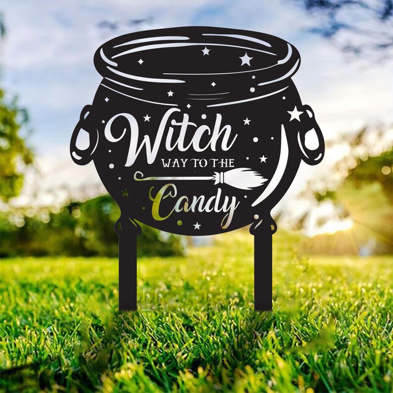 Halloween Candy Witch Decor
