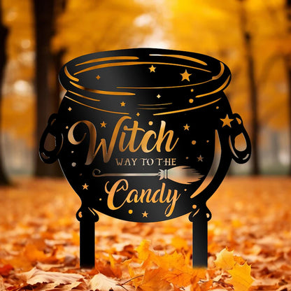 Halloween Candy Witch Decor